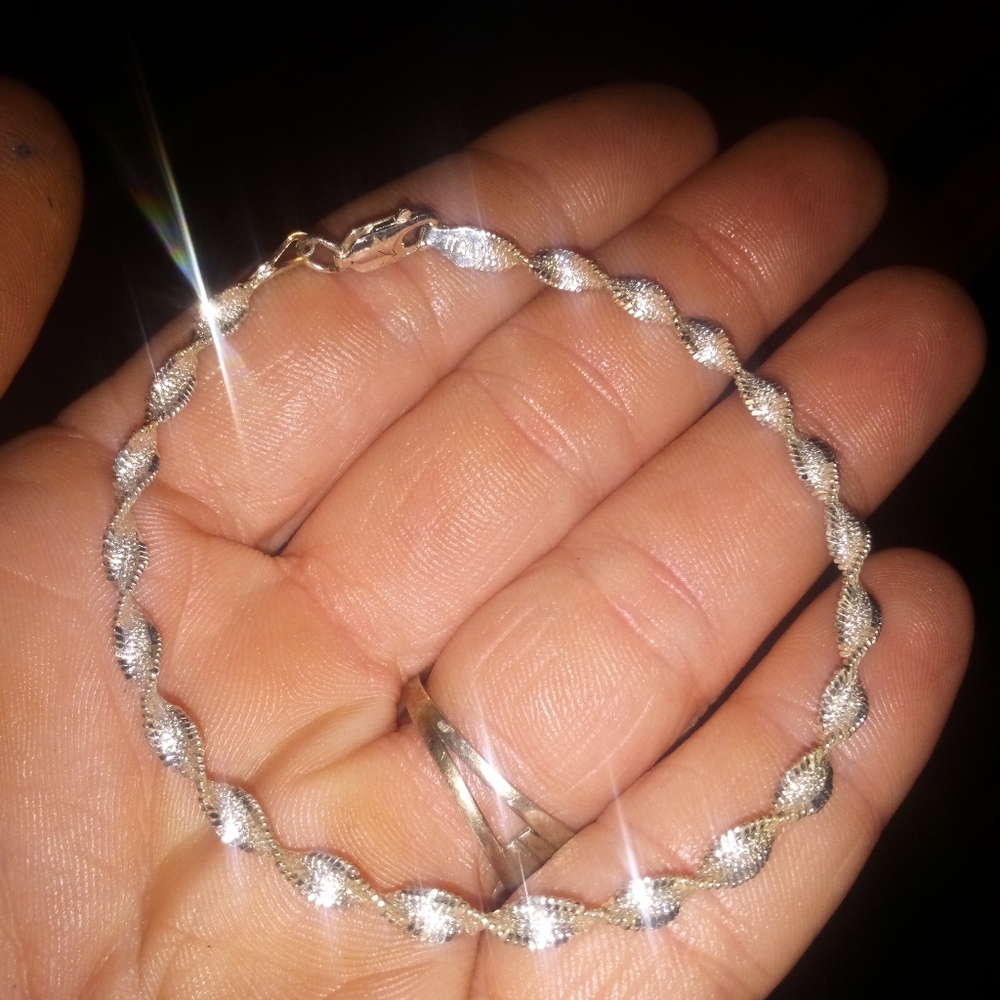 Silver bracelet